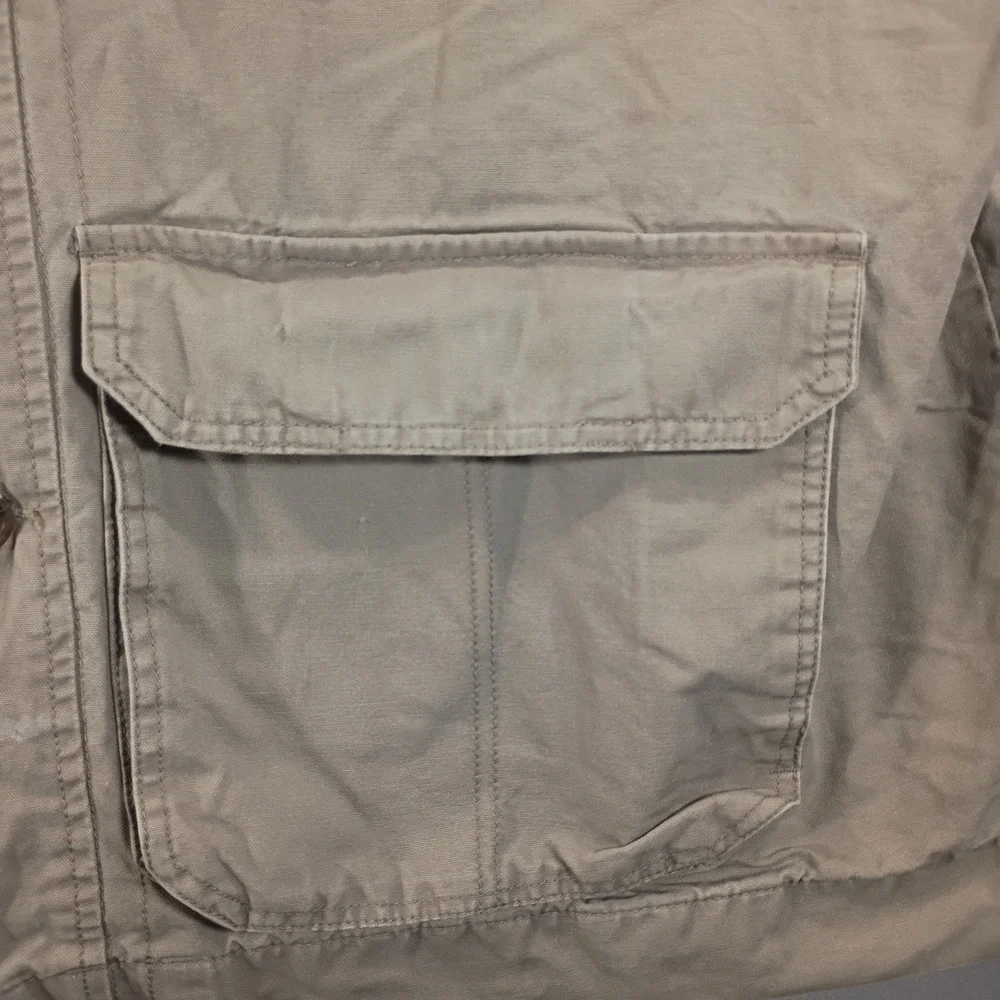 Cabela's Mens Barn Chore Canvas Jacket XXL TALL, Lined, Corduroy Collar